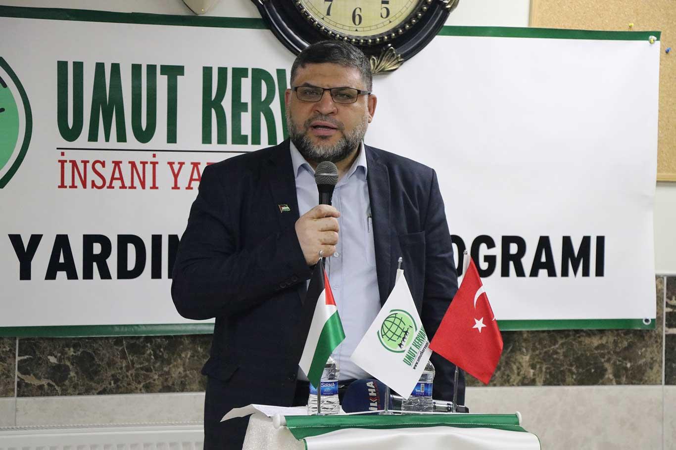 Filistin Beyaz Eller Dayanışma ve Yardımlaşma Derneği Başkanı Dr. Wael faraj